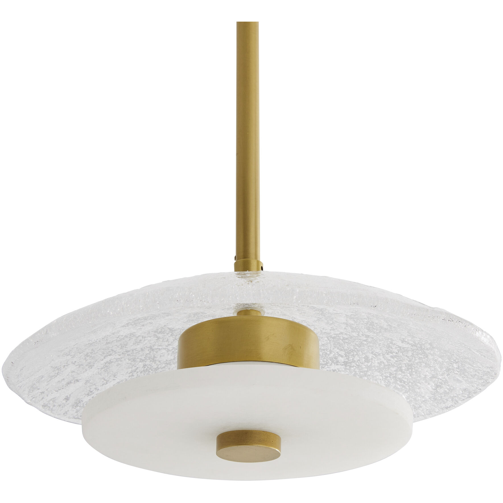 Mohegan 1 Light 12 inch Clear and Antique Brass Pendant Ceiling Light