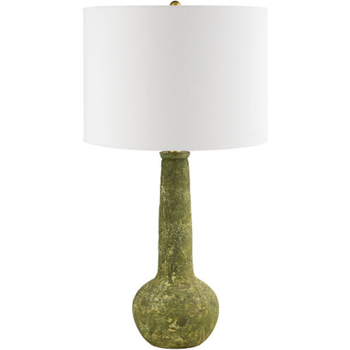 Beraliya 26 inch 100 watt Hand Painted and Plated Accent Table Lamp Portable Light