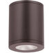 Tube Arch LED 4.88 inch Bronze Outdoor Flush in Flood, 90, 2700K
