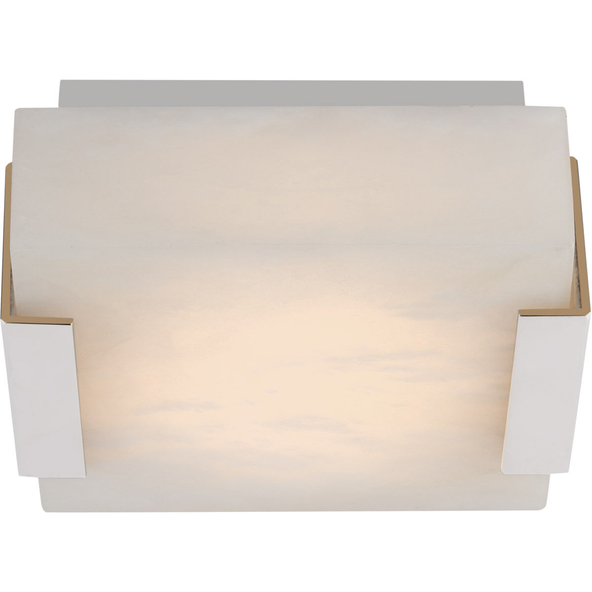 Kelly Wearstler Covet LED 5 inch Polished Nickel Solitaire Flush Mount Ceiling Light
