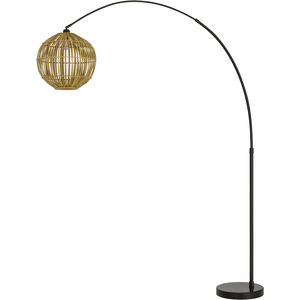 Lakeside 78 inch 100.00 watt Dark Bronze Arc Floor Lamp Portable Light