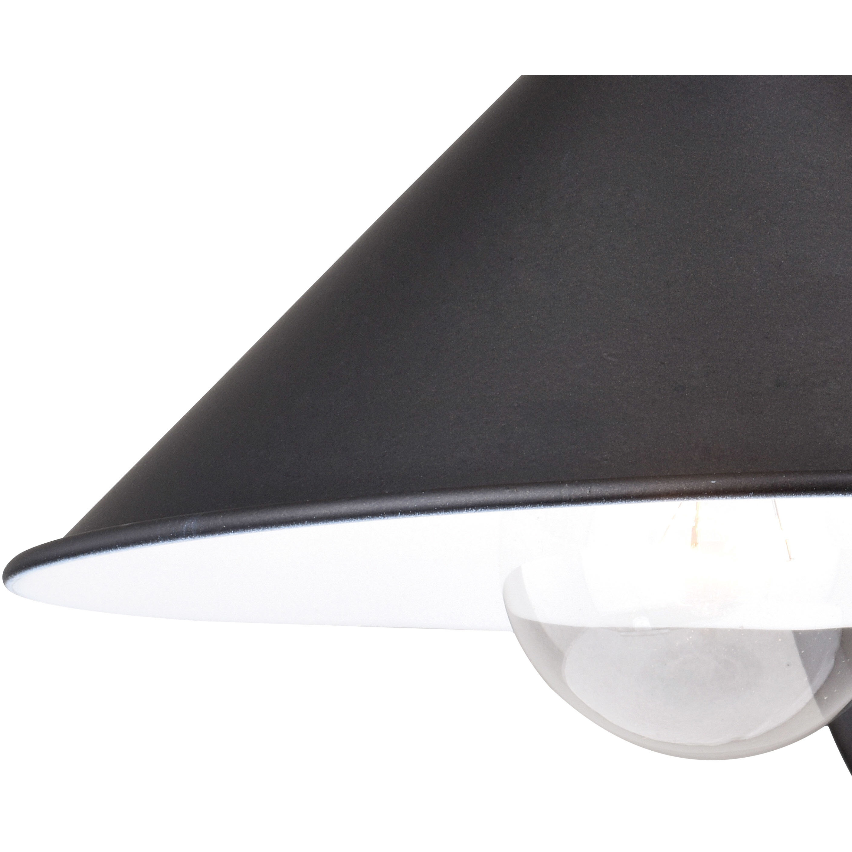 Akron LED 10 inch Oil Rubbed Bronze and Matte White Bathroom Light Wall Light