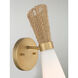 Vantrel 1 Light 5 inch Legacy Brass Wall Sconce Wall Light