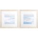 Waterside Collection Blue Framed Art