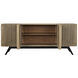 Illusion 78 X 22.5 inch Bleached Walnut Sideboard