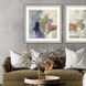 Abstract Collection Blue Framed Art