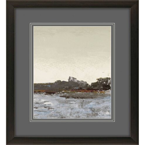 Waterside Collection Gray Framed Art