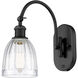 Ballston Brookfield 1 Light 6 inch Matte Black Sconce Wall Light