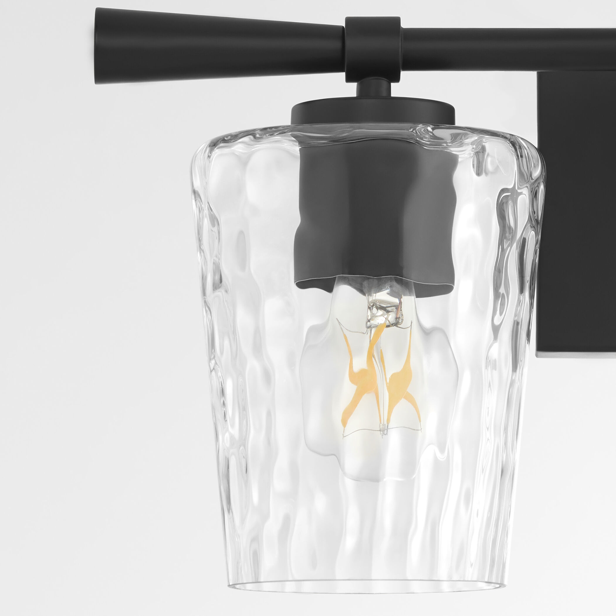 Goodwin 2 Light 19.13 inch Matte Black Vanity Light Wall Light