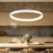 Cortana LED 32.25 inch White Pendant Ceiling Light