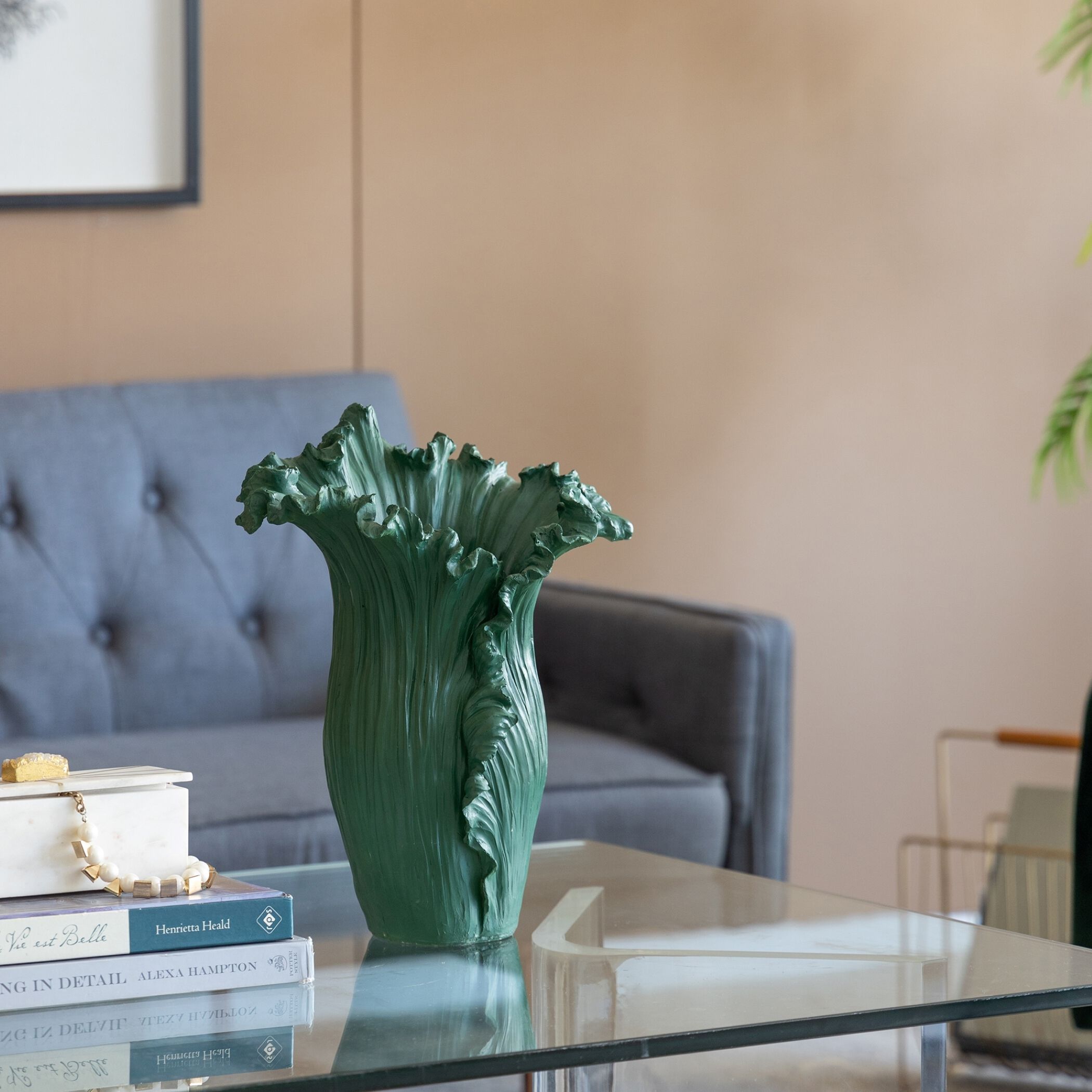 Floral 15.4 X 12.2 inch Vase