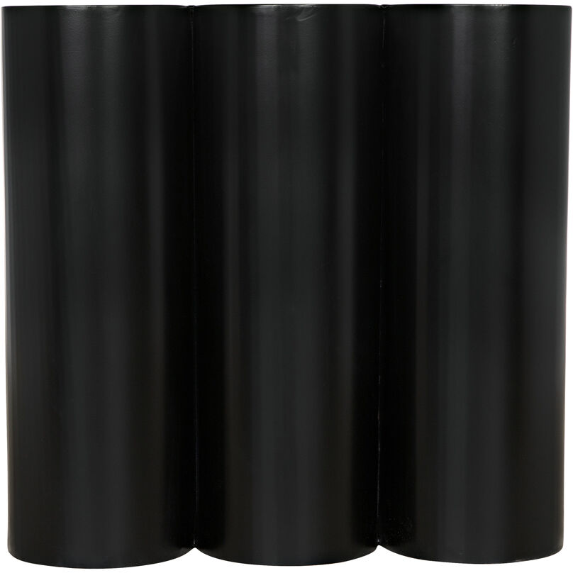 Bast 25 X 24 inch Matte Black Side Table