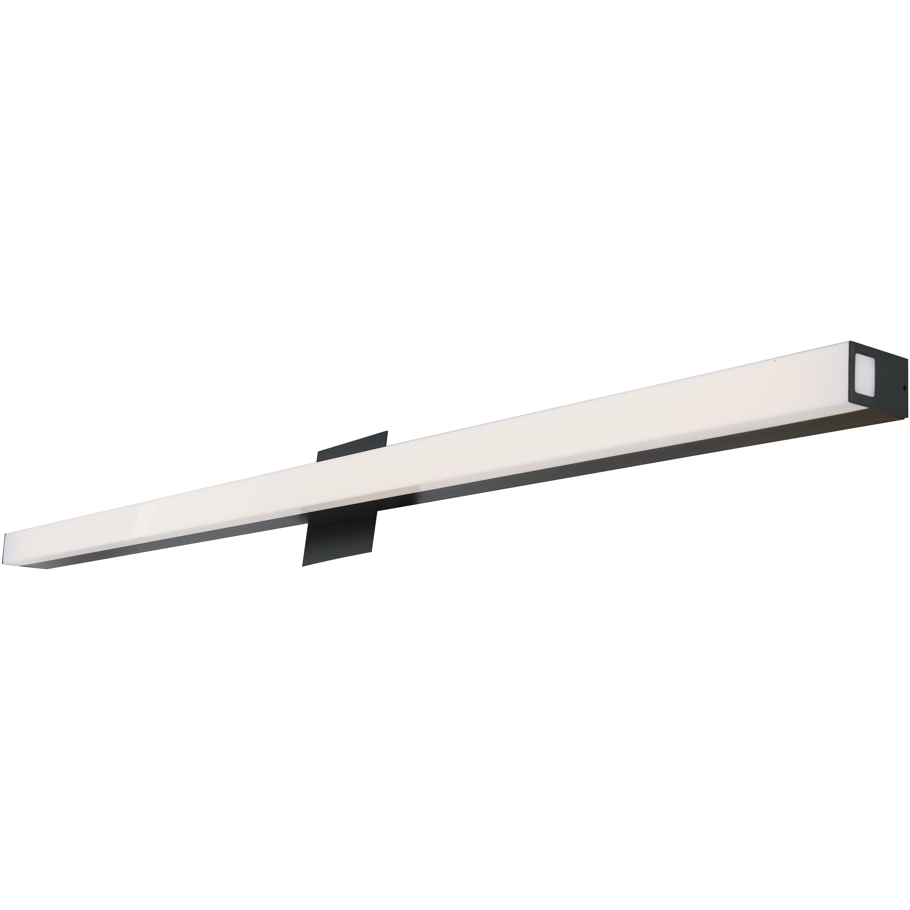 Sabre LED 48 inch Black Bath Vanity Light Wall Light