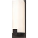 Tangent Square 3 Light 7 inch New Bronze ADA Sconce Wall Light