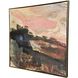 Fall Blaze VI Green and Orange and Pink and Multi Canvas