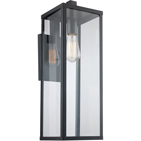 Oxford 1 Light 23 inch Black Outdoor Wall Lantern