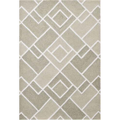 Sachin 130 X 94 inch Grey/ Neutral Rug in 8 x 11