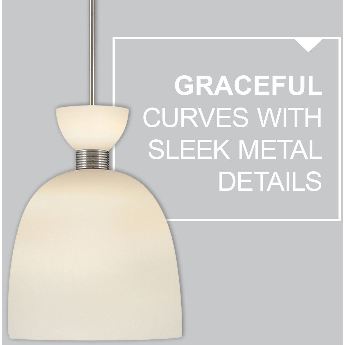 Lisa McDennon Tallulah 3 Light 14 inch Polished Nickel Pendant Ceiling Light