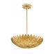 Canada 5 Light 20 inch Gold Leaf Chandelier Ceiling Light
