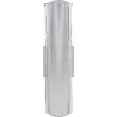 Espada LED 16 inch Silver Outdoor Wall Sconce