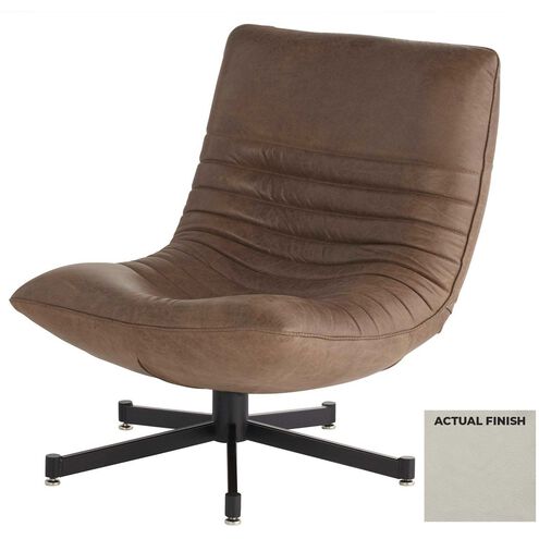 Eduarda Black and Taupe Arm Chair
