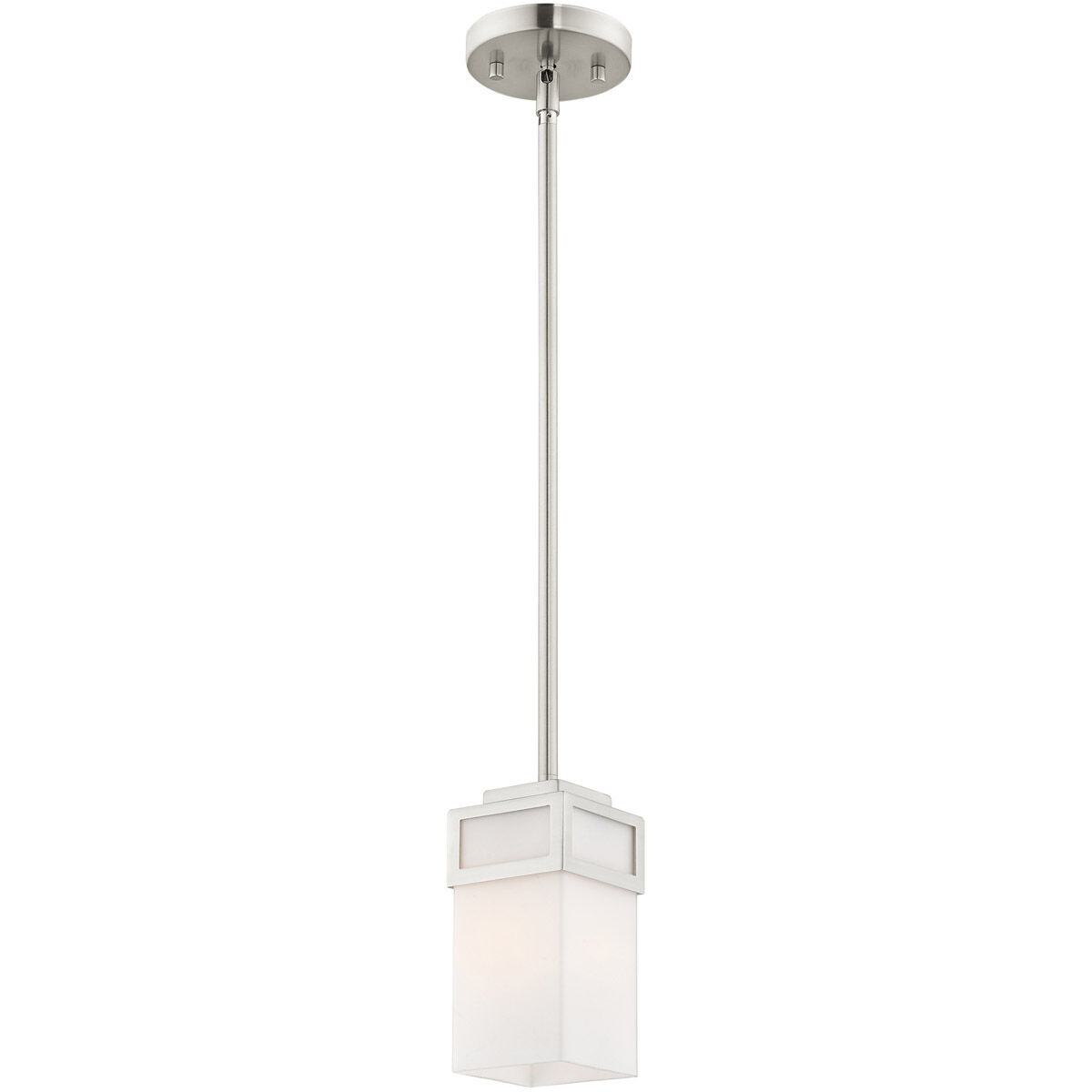 Harding 1 Light 4.5 inch Brushed Nickel Mini Pendant Ceiling Light