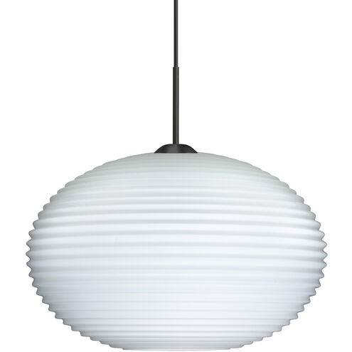 Pape 12 LED Black Cord Pendant Ceiling Light