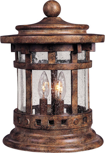 Santa Barbara VX 15 inch 40.00 watt Sienna Outdoor Deck Lantern