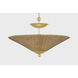 Perilla 1 Light 30 inch Aged Brass Pendant Ceiling Light