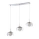 Piccolo 3 Light 35 inch Chrome Pendant Ceiling Light