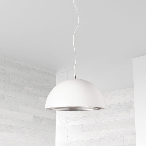 Helsinki LED 20 inch White Linear Pendant Ceiling Light
