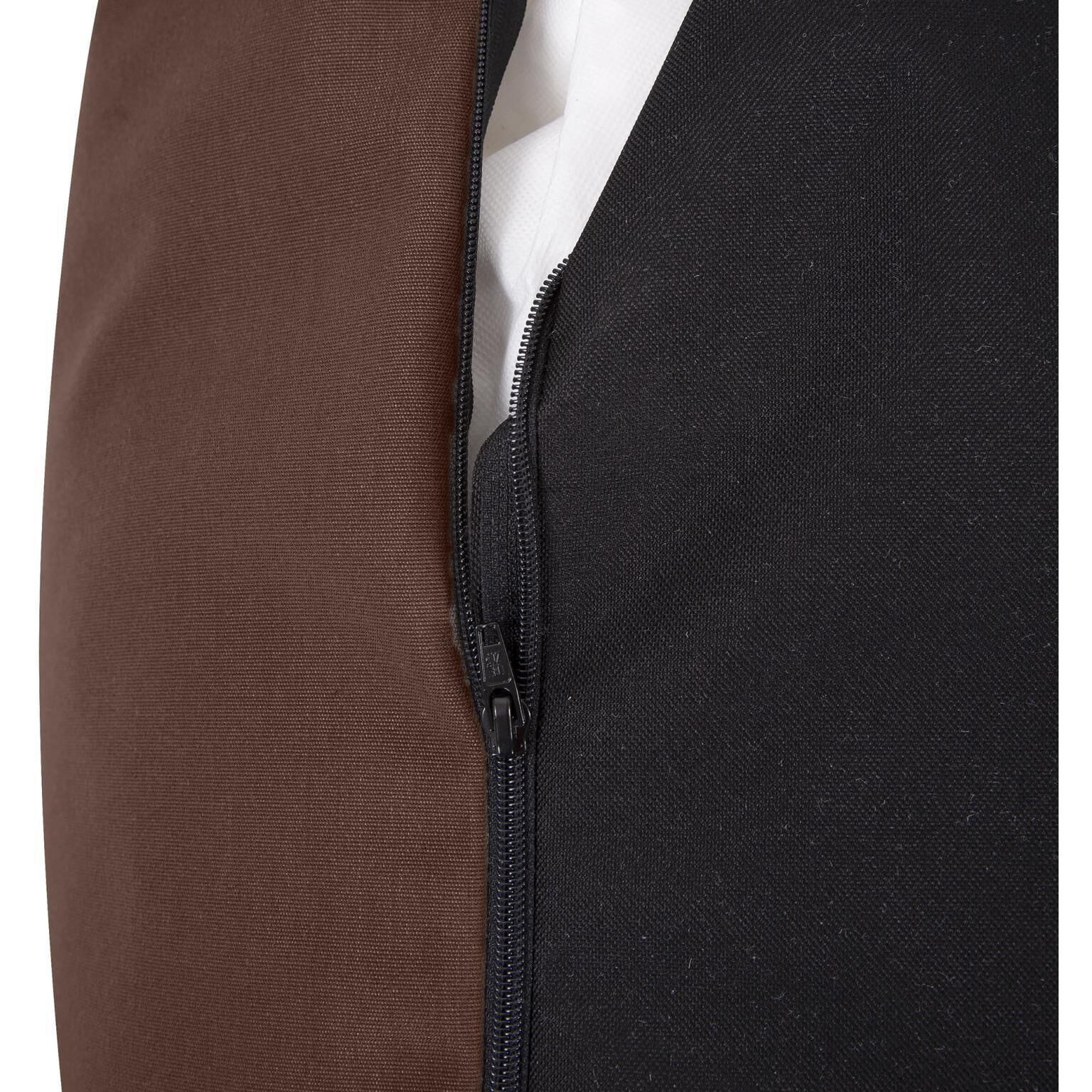 Seascape Chocolate Outdoor Pouf Chair