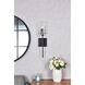 Elsreth 1 Light 5 inch Black Bath Sconce Wall Light