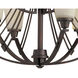 Wright 9 Light 33 inch Espresso Chandelier Ceiling Light