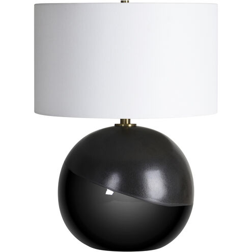 Anders 23.25 inch 100 watt Black Table Lamp Portable Light