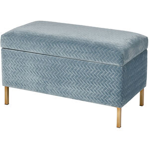 Domitus Blue with Gold Bench