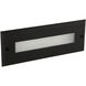 Bristol LED 3.63 inch Black Exterior Wall/Step Light