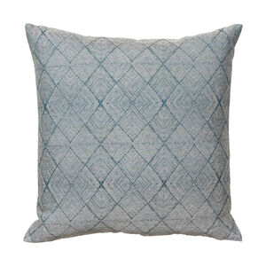 Sol 22 X 22 inch Teal/Metallic - Champagne Pillow Cover, Square