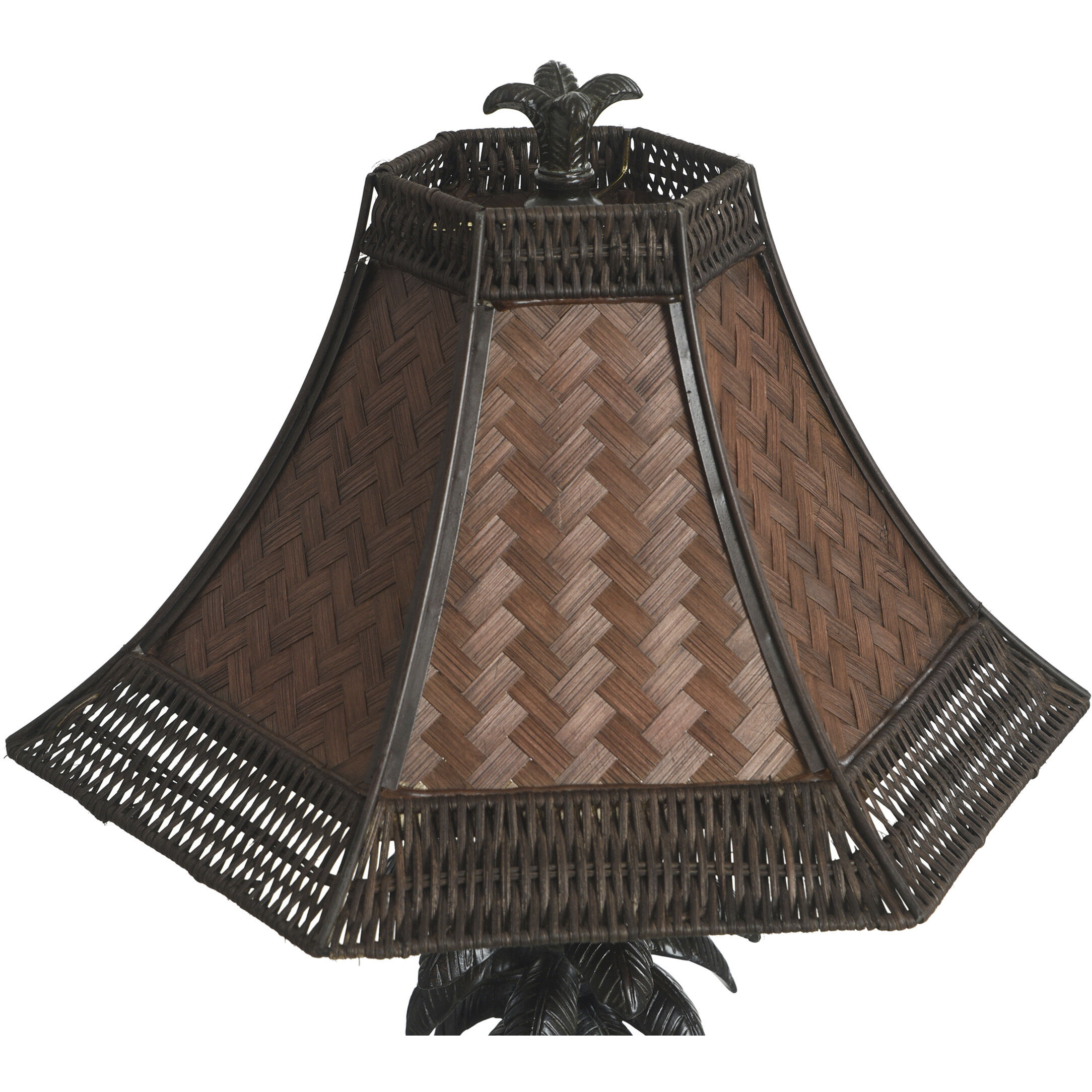 Signature 26 inch 60 watt Dark Brown Table Lamp Portable Light