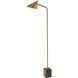 Hawthorne 55 inch 40.00 watt Antique Brass Floor Lamp Portable Light