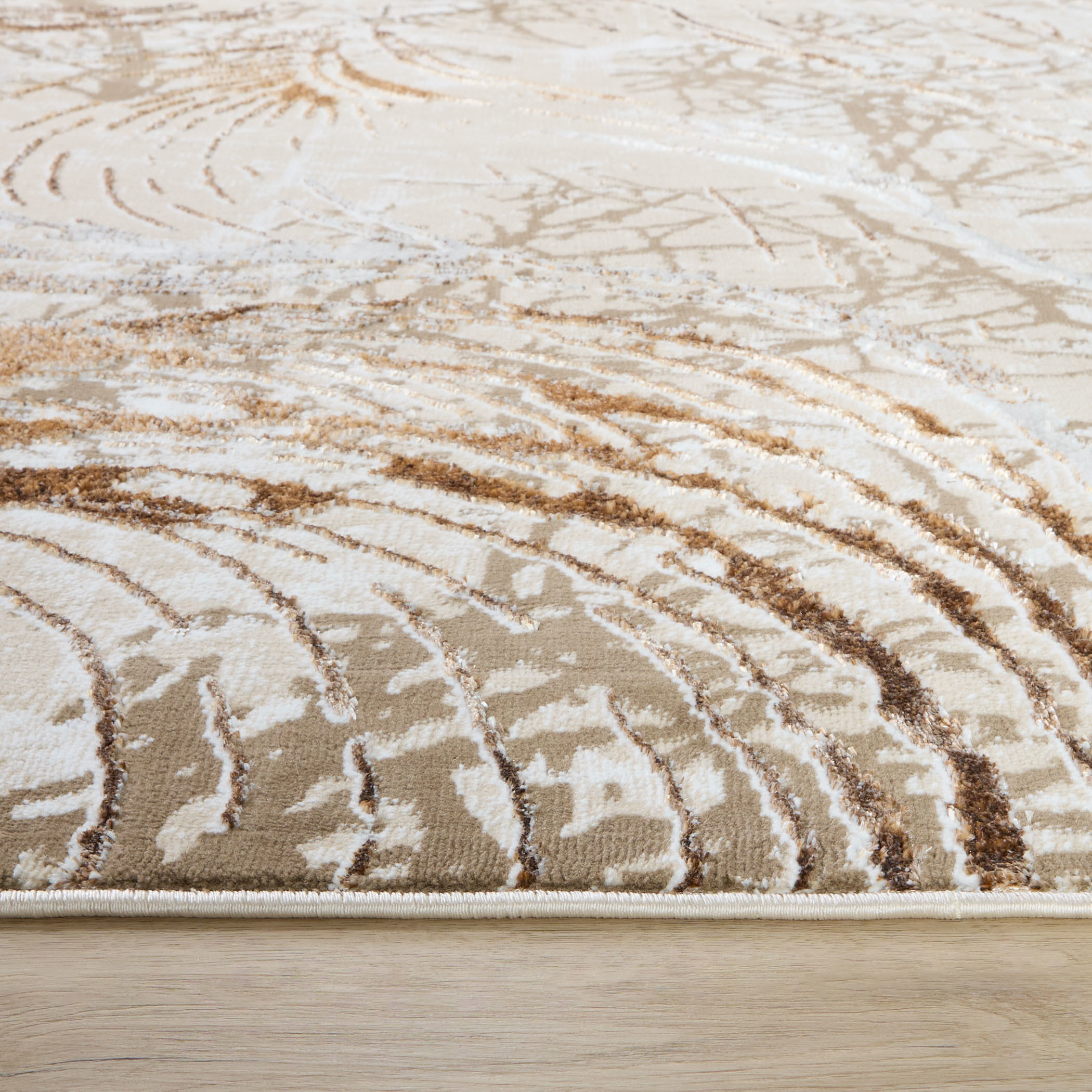 Piave 36 X 24 inch Earth Tones Rug in 2 x 3