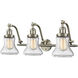 Franklin Restoration Bellmont 3 Light 28.00 inch Bathroom Vanity Light