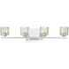 Guelph LED 25 inch Chrome Vanity Light Wall Light