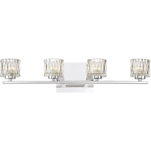 Guelph LED 25 inch Chrome Vanity Light Wall Light