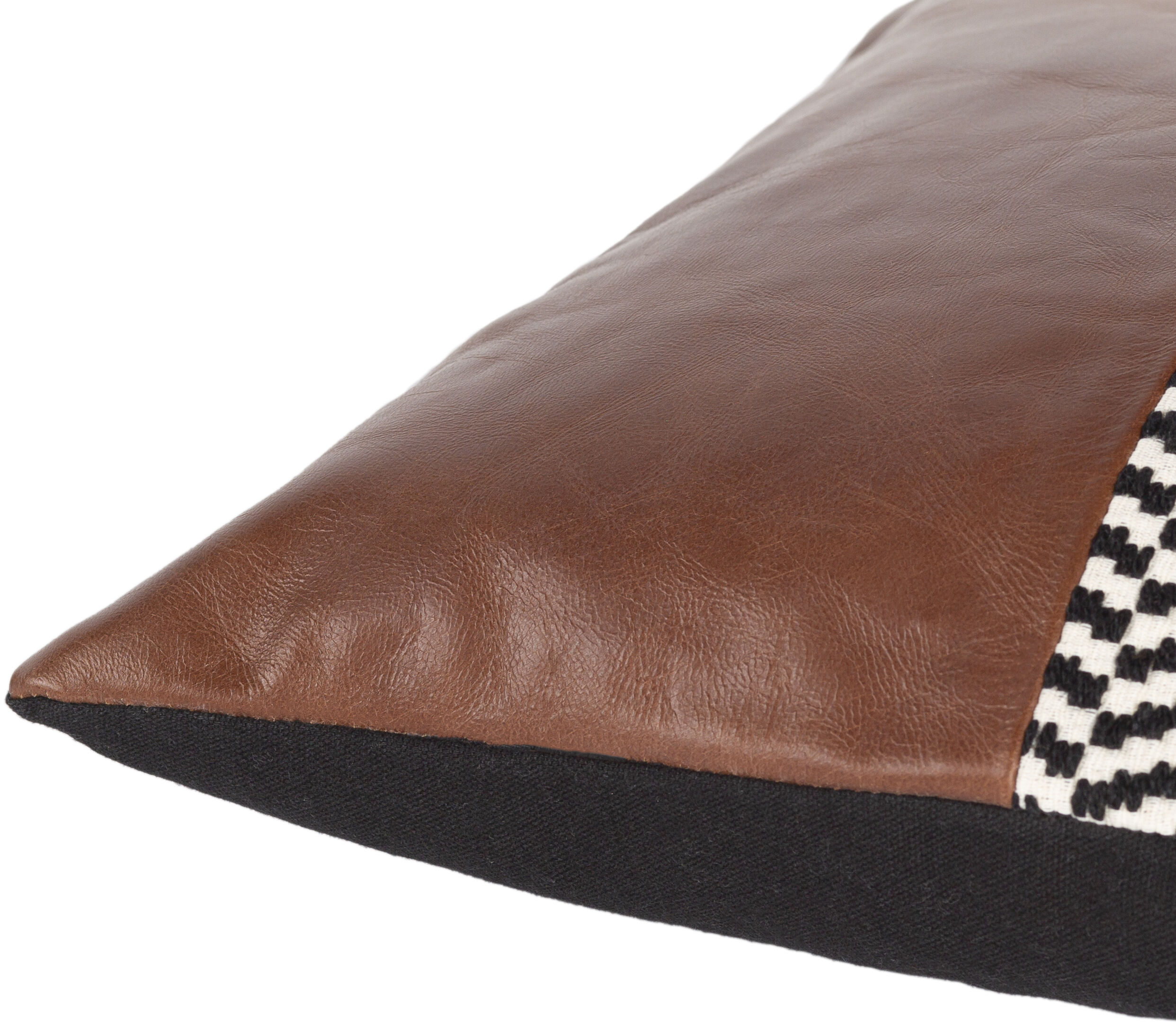Fiona 20 X 20 inch Black Pillow Kit, Lumbar
