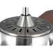 Edgefield 52 inch Brushed Nickel with Cherry/American Walnut Blades Ceiling Fan