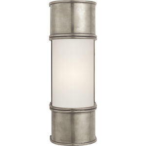 Visual Comfort Signature Collection Chapman & Myers Oxford 1 Light 3.75 inch Antique Nickel Bath Sconce Wall Light CHD1551AN-FG - Open Box
