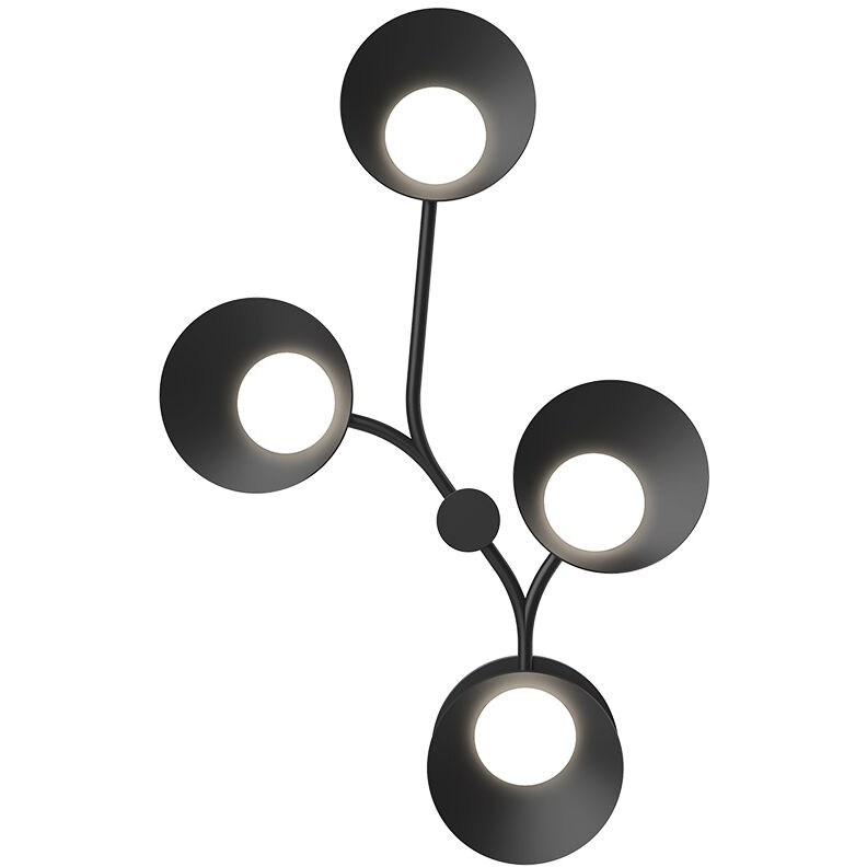 Rotaire LED 13 inch Black ADA Wall Sconce Wall Light