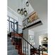 Aster LED LED Novel Brass Chandelier Ceiling Light, Round Multi-Pendant