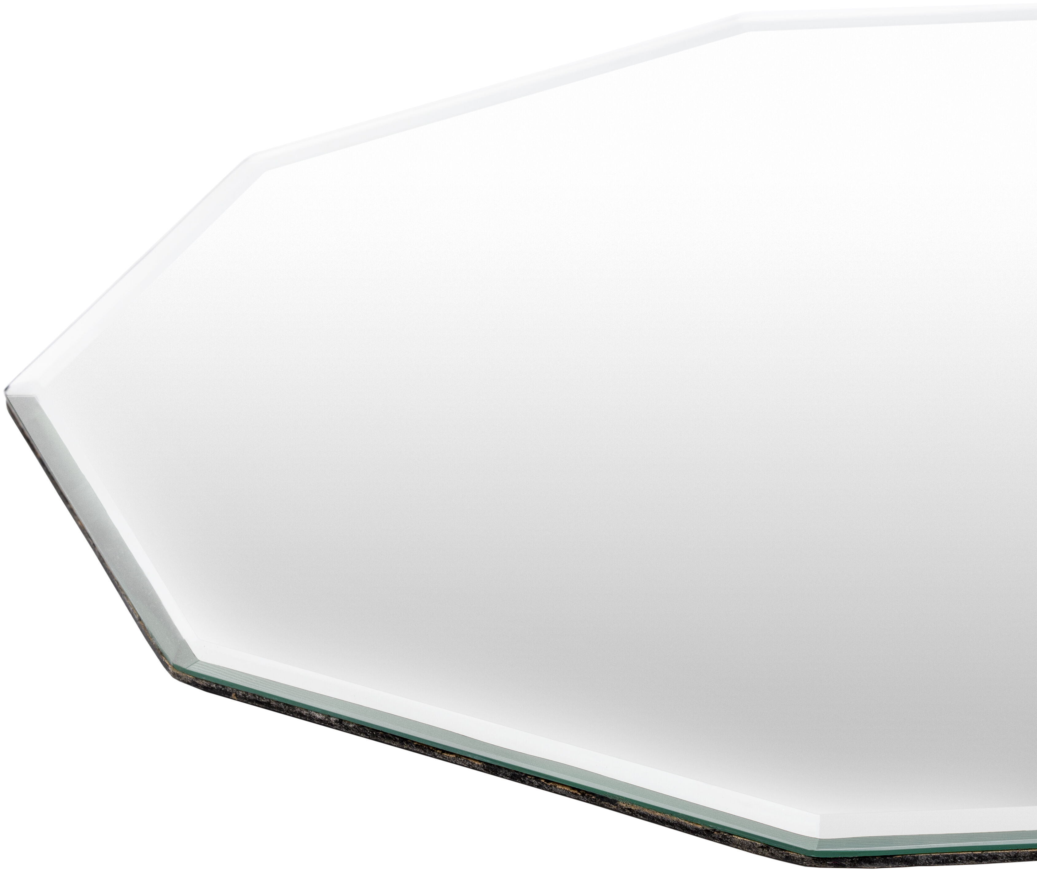 Crystalline 48 X 24 inch Light Grey Mirror in 24 x 48